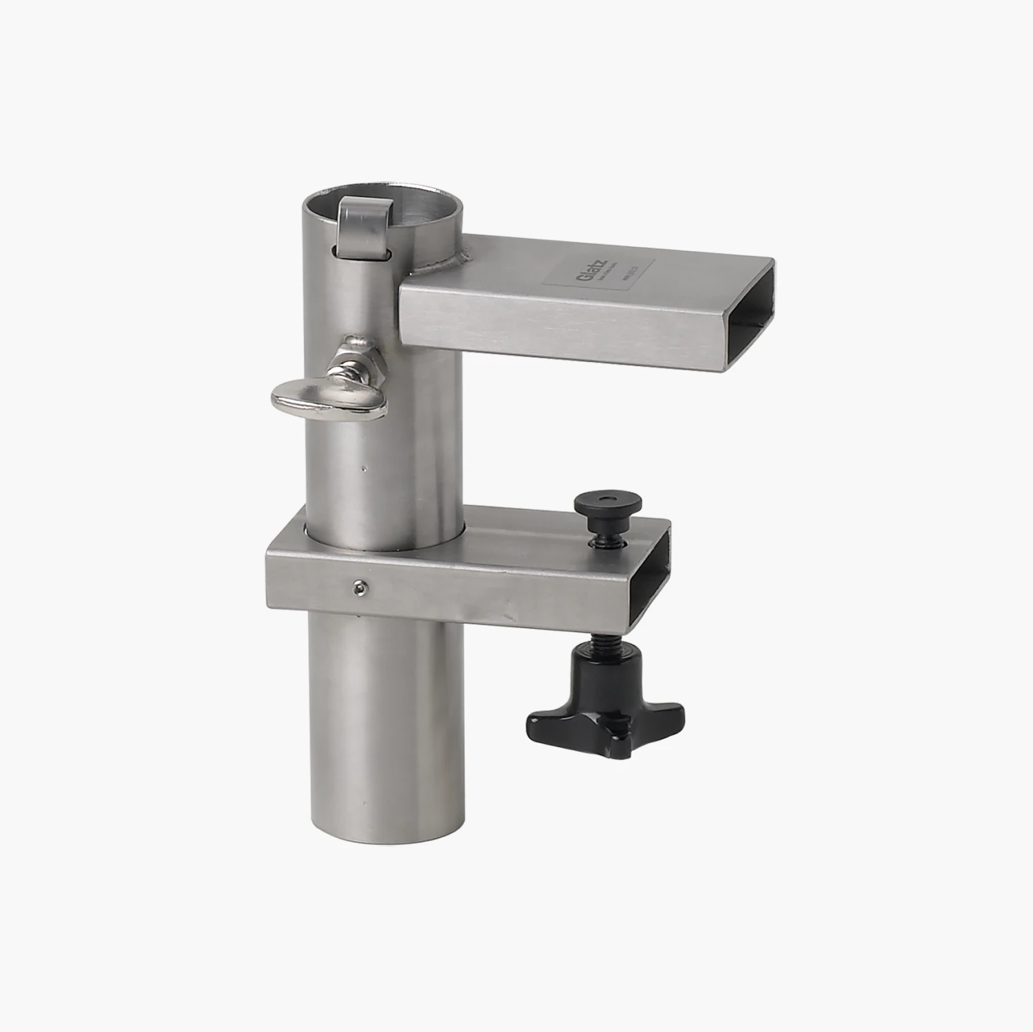Glatz Bevestiging U voor tafelblad, Ø 31 – 40mm, edelstaal - Glatz