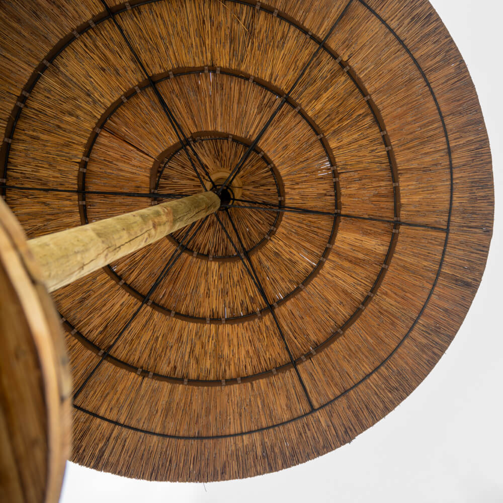 Rieten Parasol Zanzibar - Palmo