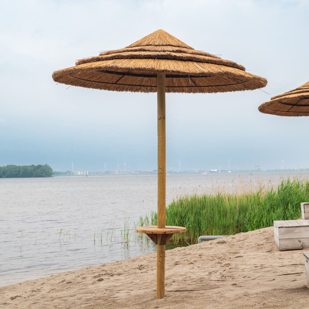 Rieten Parasol Zanzibar - Palmo