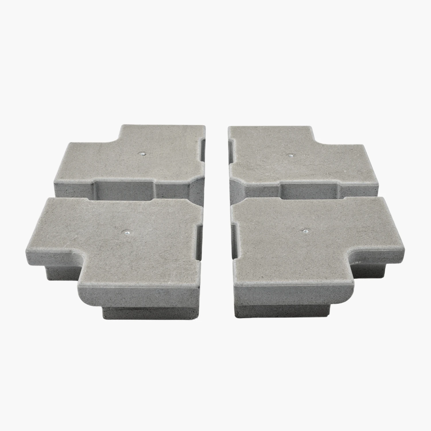 Glatz Rolvoet complete set M4 180 kg antraciet - Glatz