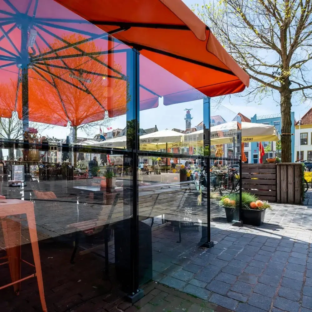 SPICA Inschuifbaar Glazen Windscherm - CORNELS