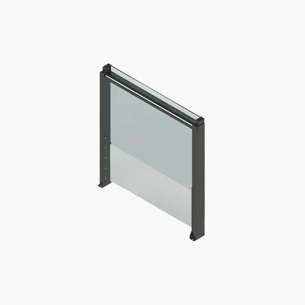 Spica Glass Inschuifbaar Glazen Windscherm - CORNELS